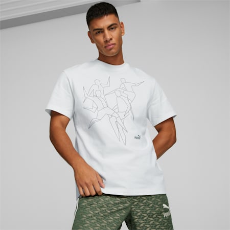 T-shirt graphique Players’ Lounge Homme, Puma White, small-DFA