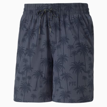 PUMA x Palm Tree Crew Palm Golf Shorts Men, Navy Blazer, small