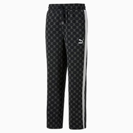 T7 Printed Track Pants Men, Puma Black-AOP, small-PHL