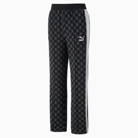 T7 Printed Pants Women, Puma Black, small-THA