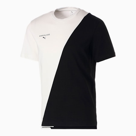 ユニセックス PUMA x ANREALAGE 半袖 Tシャツ, Puma White-Puma Black, small-JPN