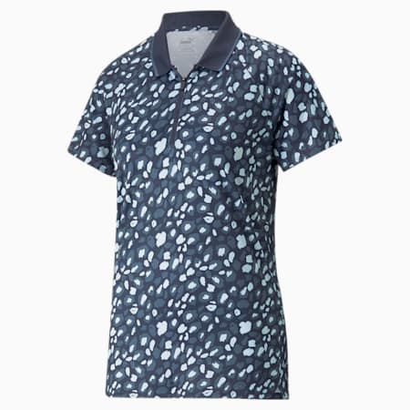 Mattr Pathfinder Golf Polo Shirt Women, Navy Blazer-Evening Sky, small