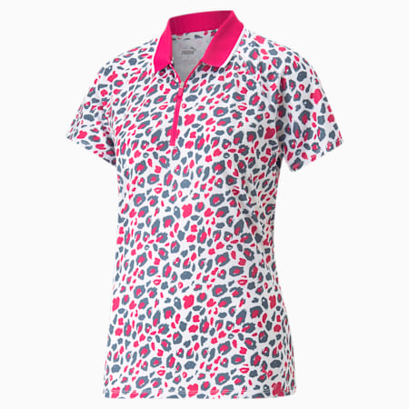 Mattr Pathfinder Golf Polo Shirt Women, Lucite-Orchid Shadow, small