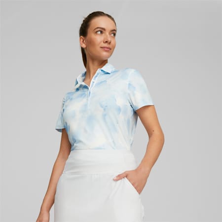 Mattr Cloudy Women's Golf Polo Shirt | Day Dream | PUMA Friends ...