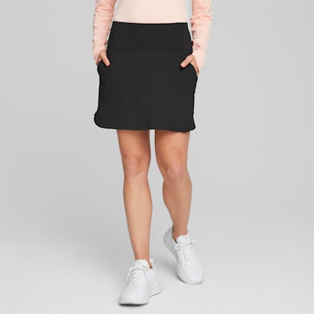 PWRMESH Golf Skirt Women, PUMA Black, small-PHL