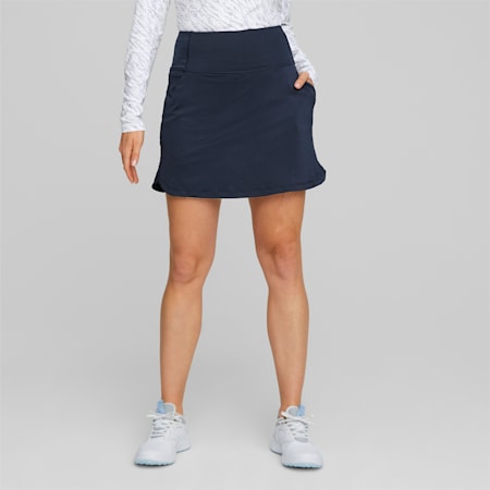 PWRMESH Women's Golf Skirt, Navy Blazer, small-AUS