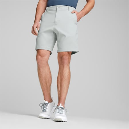 Dealer 8" Men's Golf Shorts, Ash Gray, small-AUS
