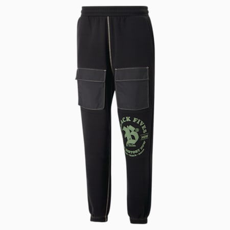 PUMA x BLACK FIVES Basketball Sweatpants Men, Puma Black, small