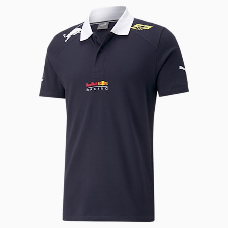 Męska koszulka polo Red Bull Racing Sergio Pérez, NIGHT SKY, small