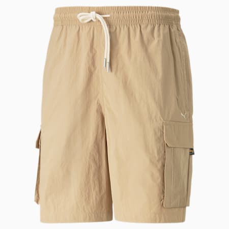 MMQ Utility Shorts, Dusty Tan, small-DFA