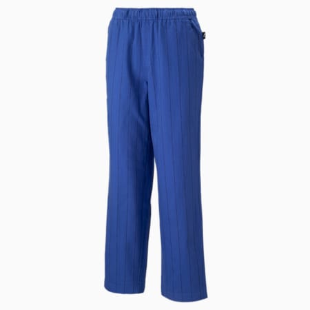UPTOWN All-Over Print Wide Leg Pants, Royal Sapphire, small