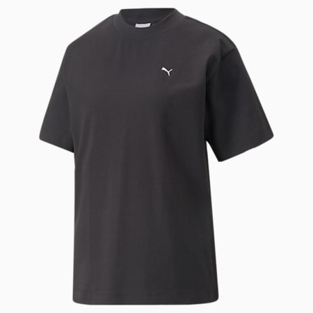 T-shirt à col roulé YONA Femme, PUMA Black, small-DFA