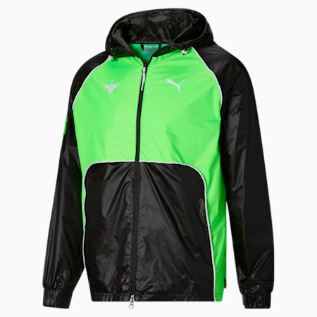 PUMA x NICKELODEON SLIME™ Woven Dime Basketball Jacket Men, Puma Black, small-PHL