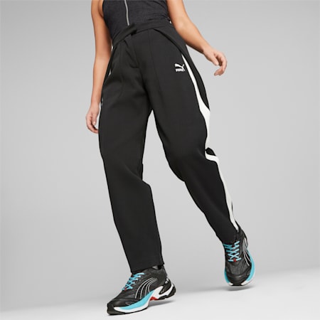 LUXE SPORT T7 Slouchy Pants Women, PUMA Black, small-SEA