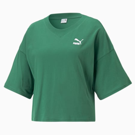 Classics Oversized Tee Women, Vine, small-SEA