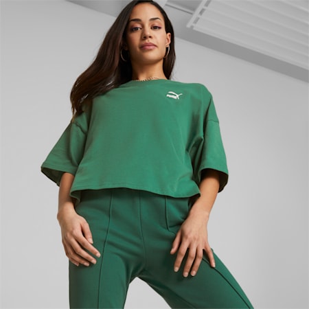 Classics Oversized Tee Women, Vine, small-PHL