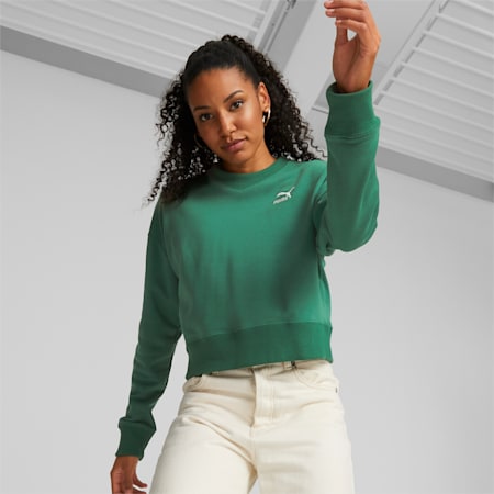 Classics Crew Neck Sweater Women, Vine, small-PHL