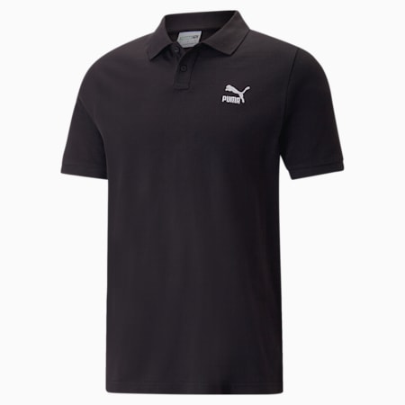 Classics poloshirt voor heren, PUMA Black, small