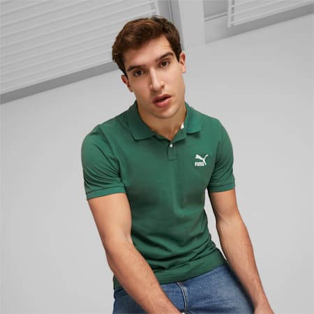 Classics Polo Shirt Men, Vine, small
