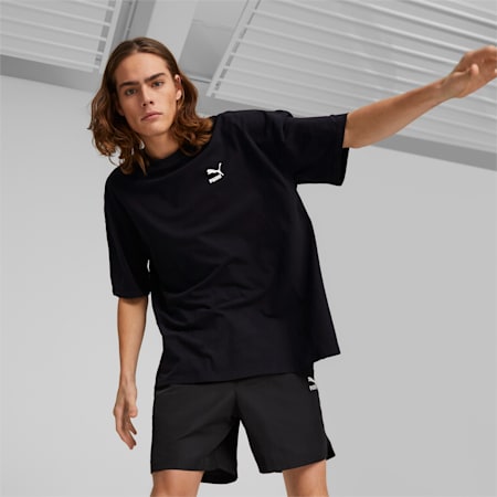 T-shirt Classics Oversized, PUMA Black, small-DFA