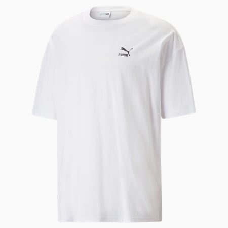 Classics Oversized Tee Men, PUMA White, small-THA