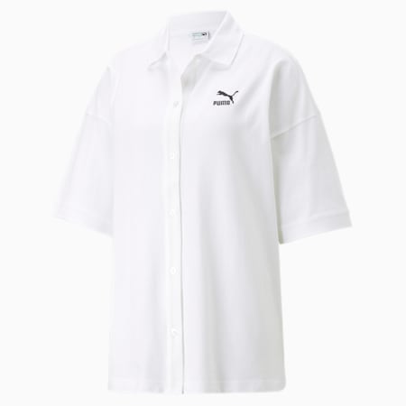 Classics Shirt Women, PUMA White, small-PHL