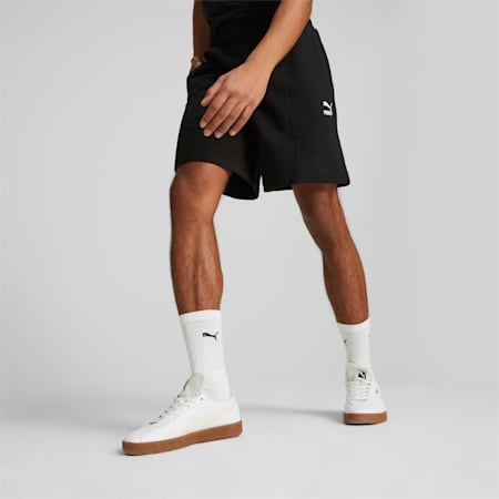 กางเกงขาสั้นผู้ชาย Classics Pintuck 8", PUMA Black, small-THA