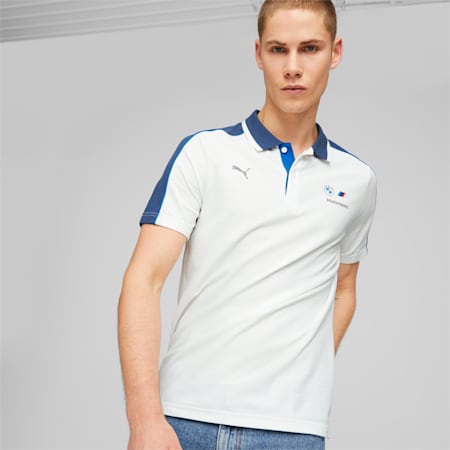 BMW M Motorsport Polo Men, PUMA White, small-PHL