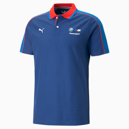 BMW M Motorsport Polo Men, Pro Blue-M Color, small-DFA