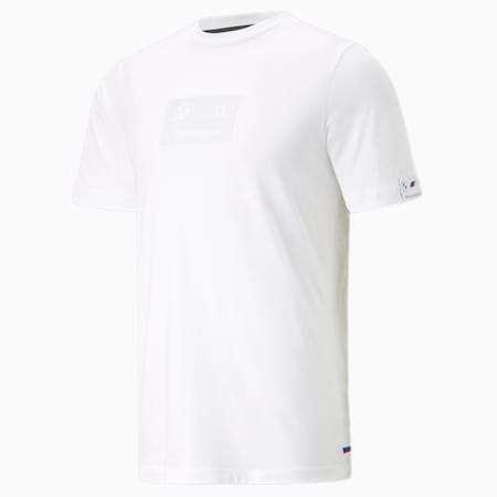 Camiseta con logotipo BMW M Motorsport para hombre, PUMA White, small