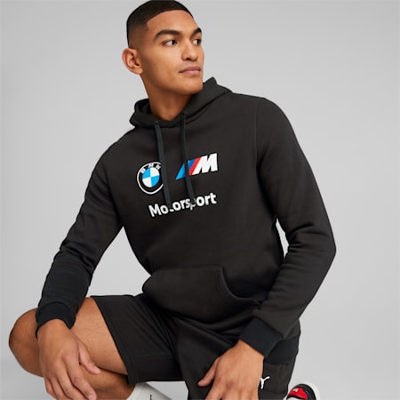 Hoodie en polaire ESS BMW M Motorsport, PUMA Black, small-DFA