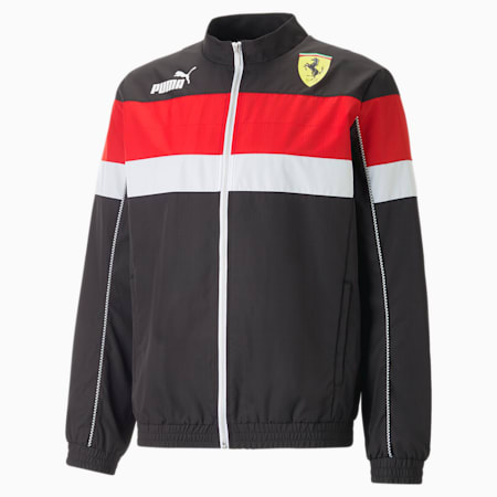 Scuderia Ferrari SDS Jacket Men, PUMA Black, small-IDN