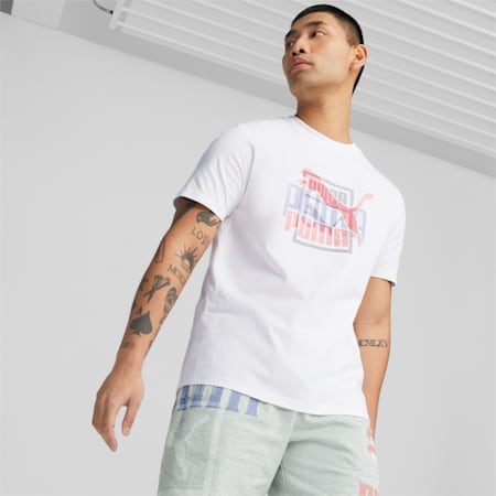 Classics GEN. PUMA Tee Men, PUMA White, small-PHL