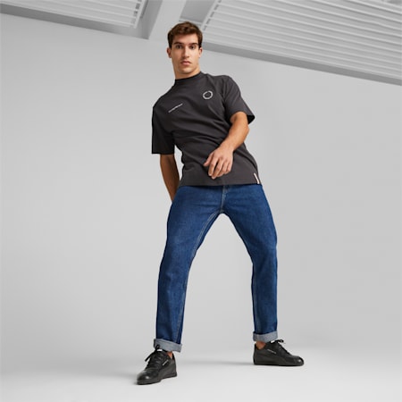 Porsche Legacy 365 Roadster Tee Men, PUMA Black, small