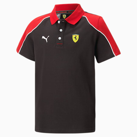 Młodzieżowa koszulka polo Scuderia Ferrari, PUMA Black, small