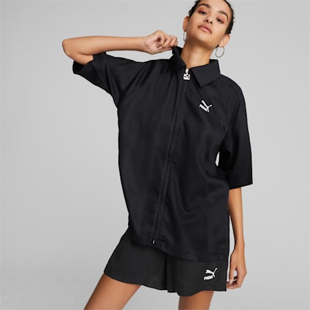 T7 Shirt Women, PUMA Black, small-AUS