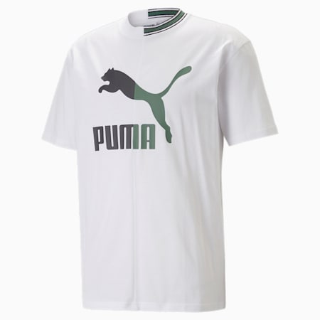 Classics T-shirt voor heren, PUMA White, small