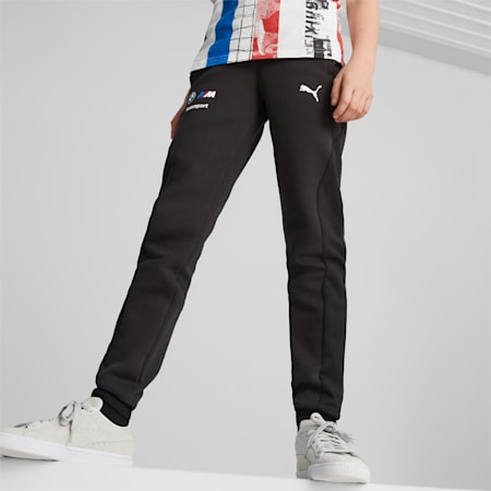 BMW M Motorsport Sweat Pants Youth, PUMA Black, small-THA