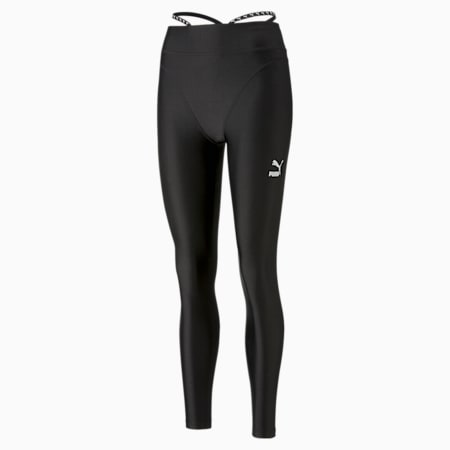 Puma - Womens Infuse Evoknit Leggings, Color Puma Black, Size: X