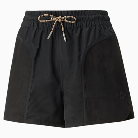 INFUSE Woven Shorts Women, PUMA Black, small-DFA