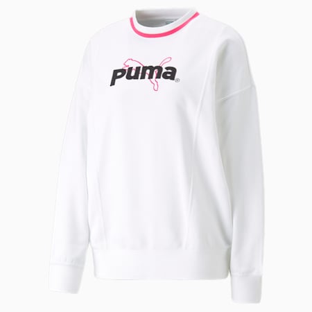 puma white sweater