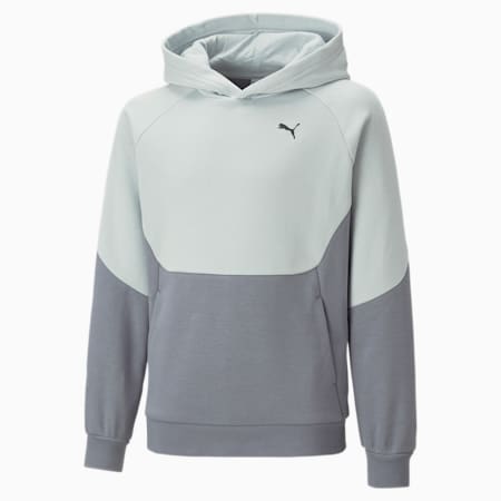 Hoodie PUMATECH Adolescent, Gray Tile, small