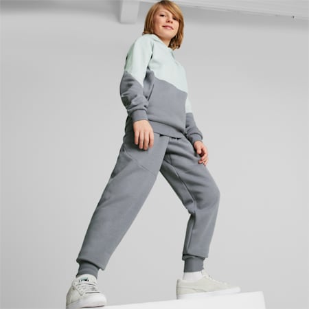 Pantalon de survêtement PUMATECH Adolescent, Gray Tile, small