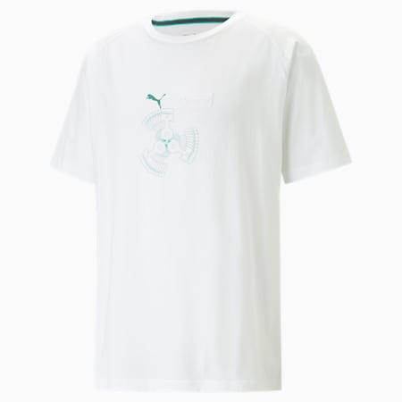 T-shirt Mercedes-AMG Petronas Motorsport Statement da uomo, PUMA White, small