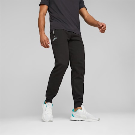 Mercedes-AMG Petronas Motorsport Men's Sweatpants, PUMA Black, small-AUS
