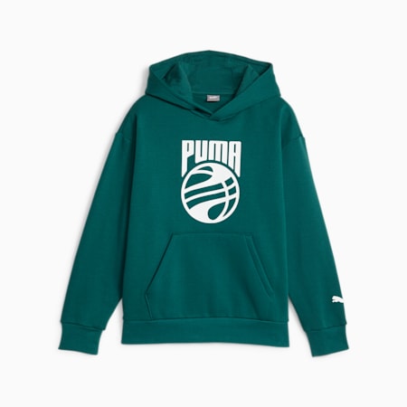 Posterize Basketball Hoodie - Boys 8-16 years, Malachite, small-AUS