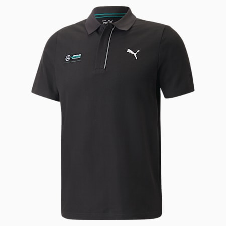 Mercedes-AMG Petronas Motorsport Polo Shirt Men, PUMA Black, small