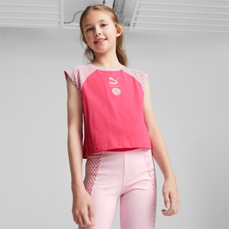 T-shirt sans manches PUMA x MIRACULOUS Enfant, Glowing Pink, small-DFA