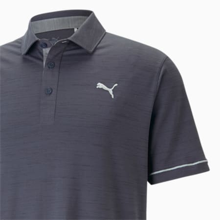 Cloudspun Haystack Men's Golf Polo Shirt, Navy Blazer Heather-High Rise, small-AUS