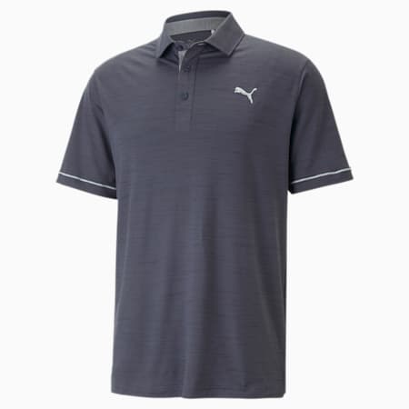 Cloudspun Haystack Men's Golf Polo Shirt, Navy Blazer Heather-High Rise, small-AUS